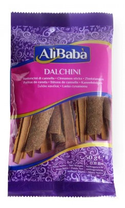 ALI BABA DALCHINI WHOLE 50G - Fresh Bazarpt