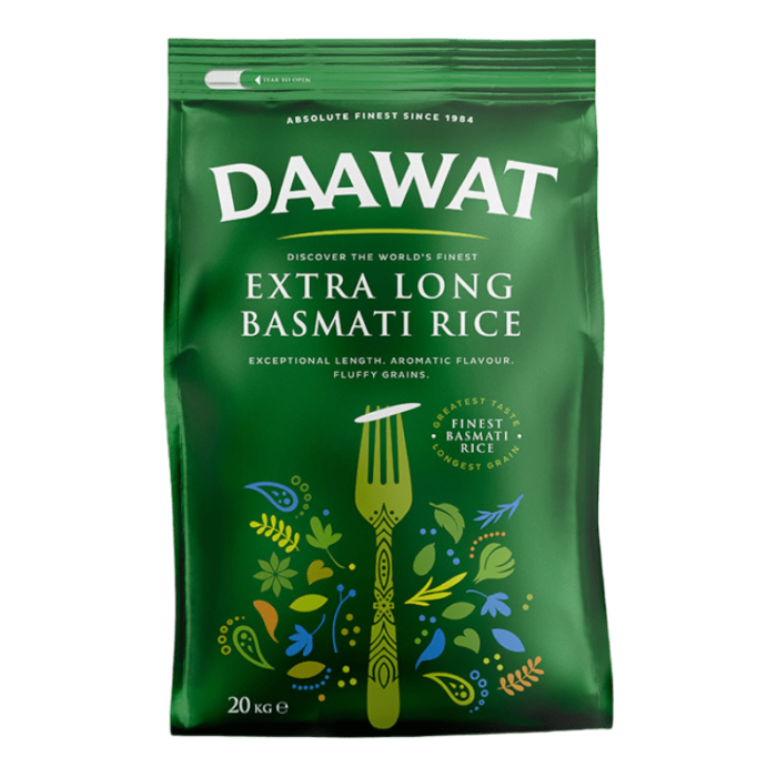 Daawat 20kg Extra Long Basmatireis extralange Koerner 991177 1 - Fresh Bazarpt