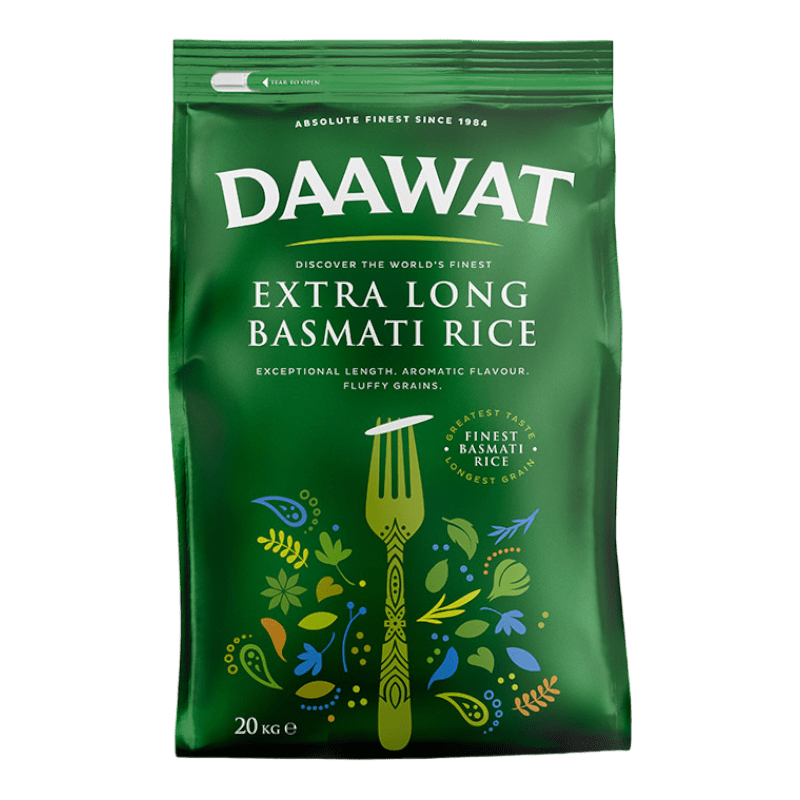 Daawat 20kg Extra Long Basmatireis extralange Koerner 991177 1 - Fresh Bazarpt